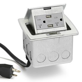 Lew Electric PUFP-CT-OW-20A-2USB-WC