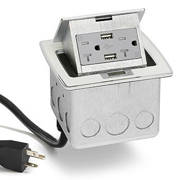 Lew Electric PUFP-CT-OW-20A-2USB-WC